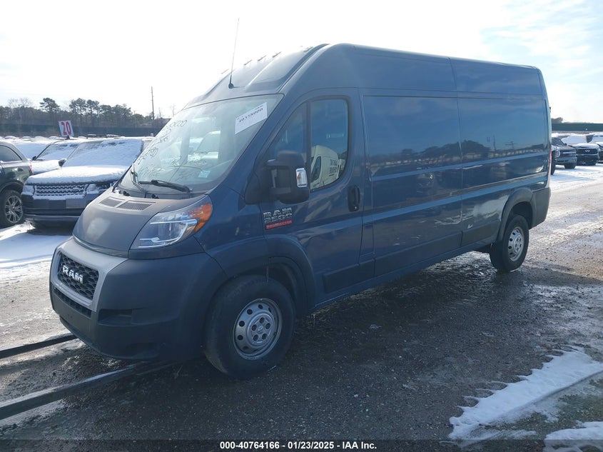 Vin: 3c6trvdg9ke517113, lot: 41253643, ram promaster 2500 20192