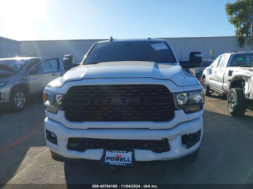 2024 Ram 2500 Big Horn 4X4 6'4 Box VIN: 3C6UR5DL8RG254323 Lot: 40764168