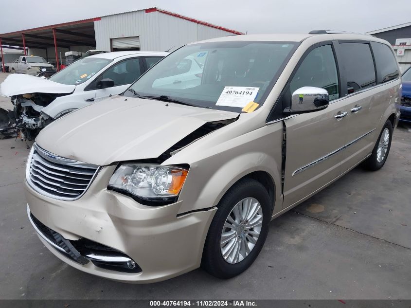 2012 Chrysler Town & Country Limited VIN: 2C4RC1GGXCR416204 Lot: 40764194