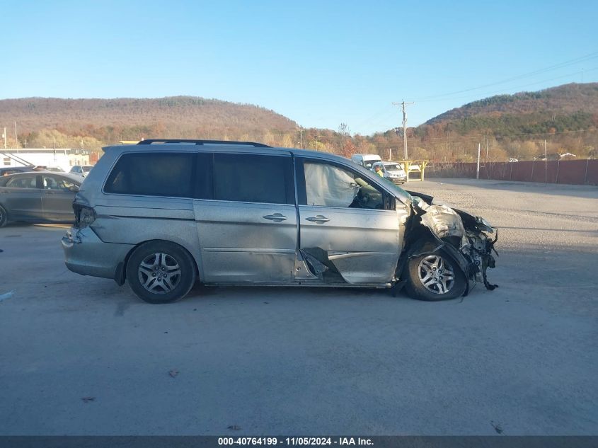 2006 Honda Odyssey Ex-L VIN: 5FNRL38796B425762 Lot: 40764199