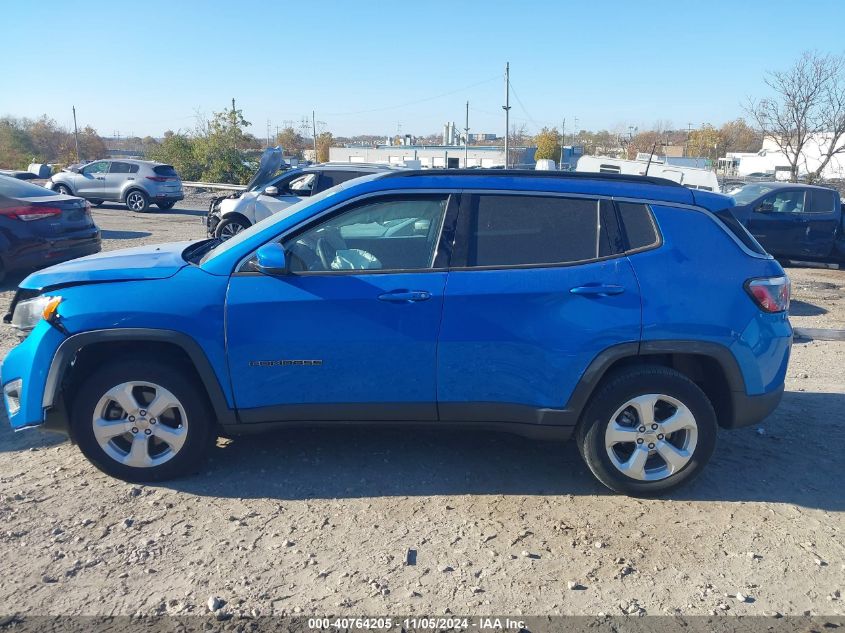 2018 Jeep Compass Latitude 4X4 VIN: 3C4NJDBB1JT270495 Lot: 40764205