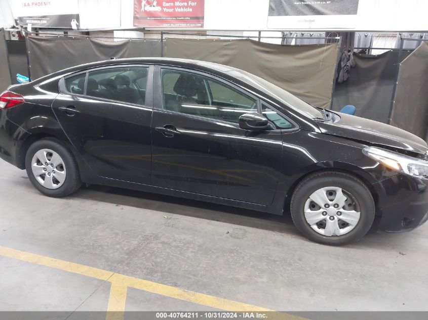 2018 Kia Forte Lx VIN: 3KPFK4A73JE219681 Lot: 40764211