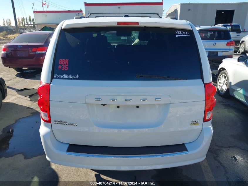 2018 Dodge Grand Caravan Gt VIN: 2C4RDGEG4JR318866 Lot: 40764214