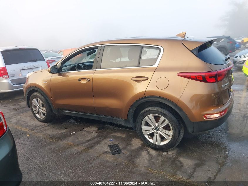 2018 Kia Sportage Lx VIN: KNDPMCAC2J7301391 Lot: 40764227