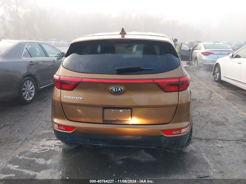 2018 Kia Sportage Lx VIN: KNDPMCAC2J7301391 Lot: 40764227