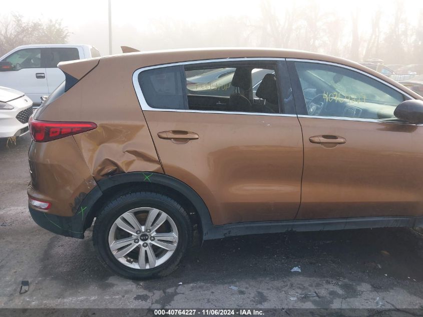 2018 Kia Sportage Lx VIN: KNDPMCAC2J7301391 Lot: 40764227