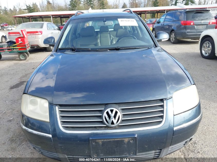 2005 Volkswagen Passat Glx VIN: WVWYU63B45E101494 Lot: 40764241