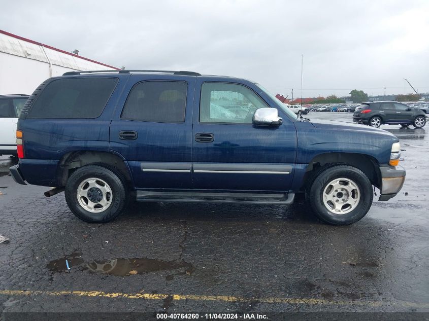 2004 Chevrolet Tahoe Ls VIN: 1GNEC13V14R124216 Lot: 40764260