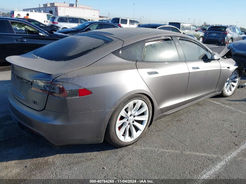 VIN 5YJSA1E69MF432022 2021 Tesla Model S, Plaid Tri... no.4