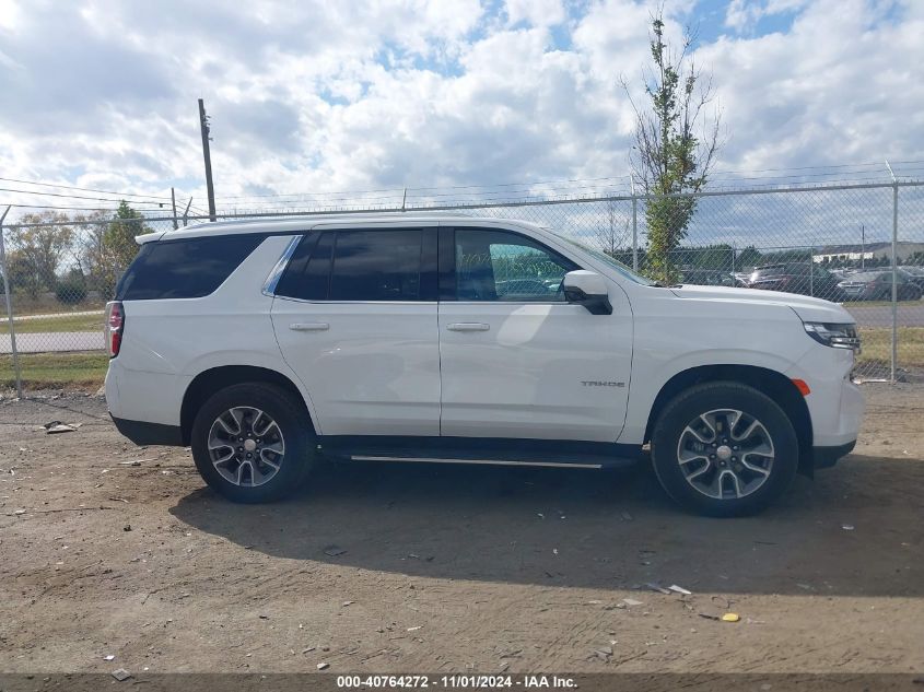 2022 Chevrolet Tahoe 4Wd Lt VIN: 1GNSKNKD2NR266792 Lot: 40764272