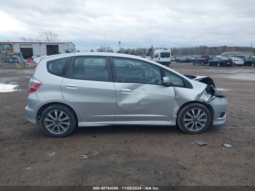 2013 Honda Fit Sport VIN: JHMGE8H54DC069355 Lot: 40764305