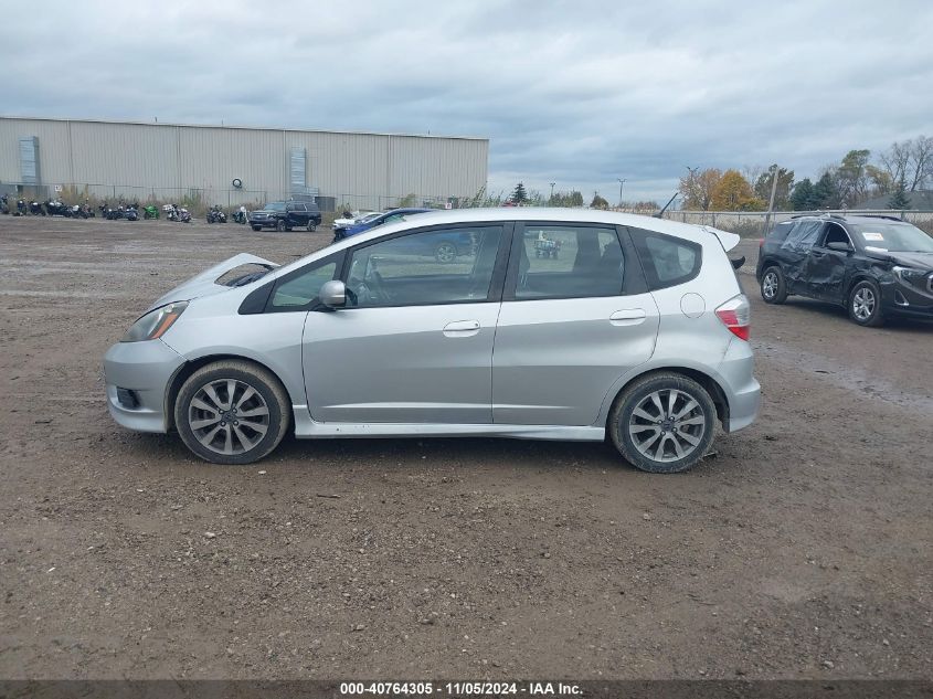 2013 Honda Fit Sport VIN: JHMGE8H54DC069355 Lot: 40764305