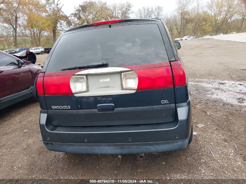 2005 Buick Rendezvous Cx VIN: 3G5DB03E05S513761 Lot: 40764310