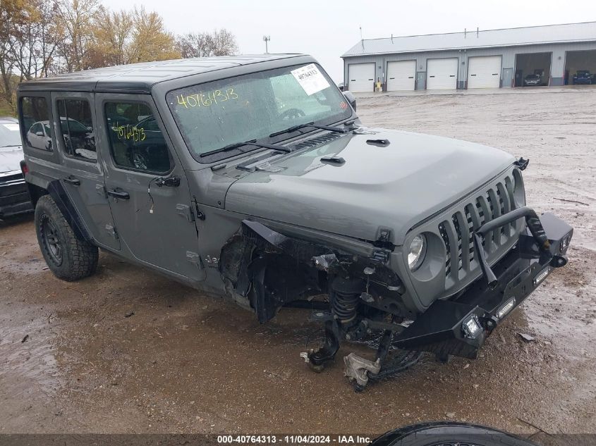 2018 Jeep Wrangler Unlimited Sport S 4X4 VIN: 1C4HJXDG0JW297642 Lot: 40764313