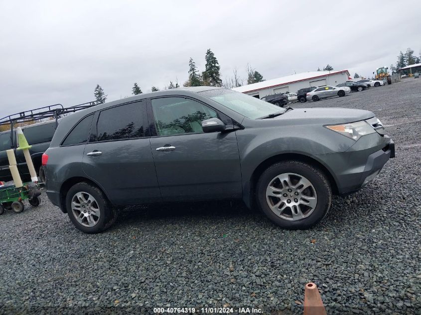 2008 Acura Mdx Technology Package VIN: 2HNYD28338H529350 Lot: 40764319