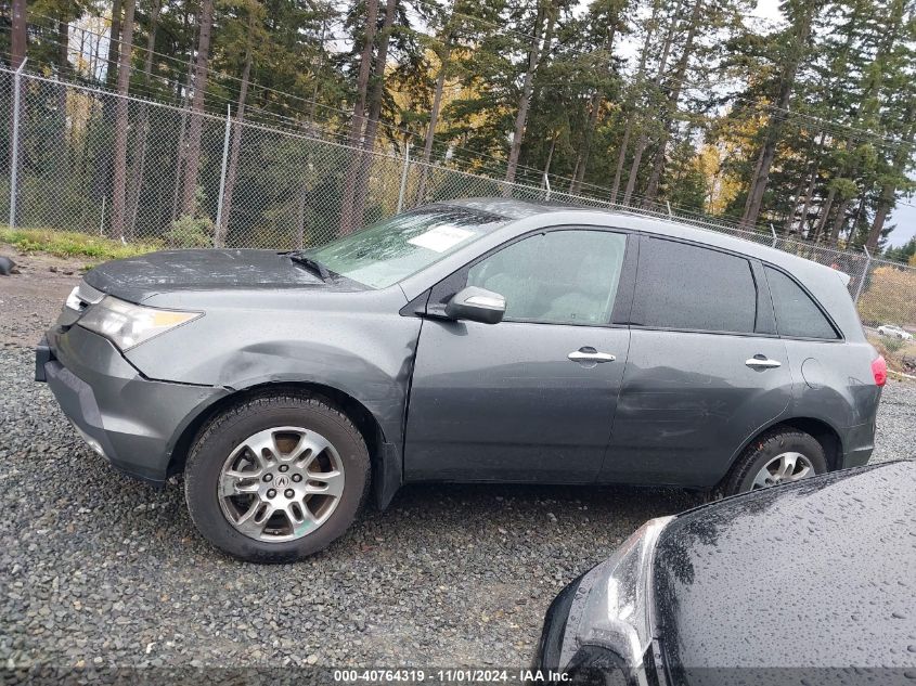 2008 Acura Mdx Technology Package VIN: 2HNYD28338H529350 Lot: 40764319