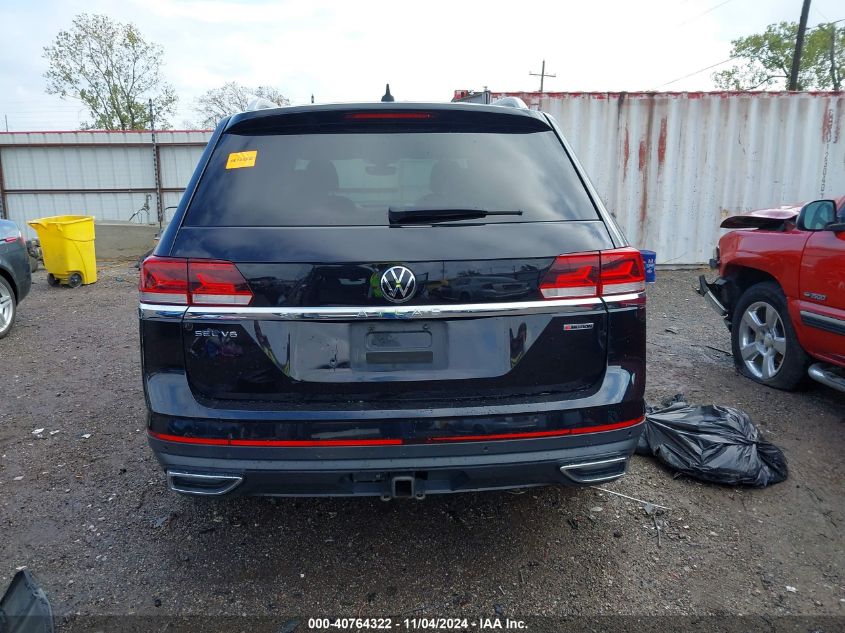 2021 Volkswagen Atlas Sel Premium VIN: 1V2TR2CA6MC528874 Lot: 40764322