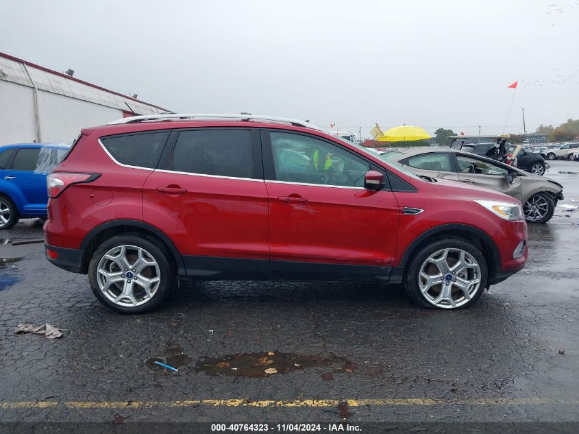 2018 Ford Escape Titanium VIN: 1FMCU9J97JUA86903 Lot: 40764323