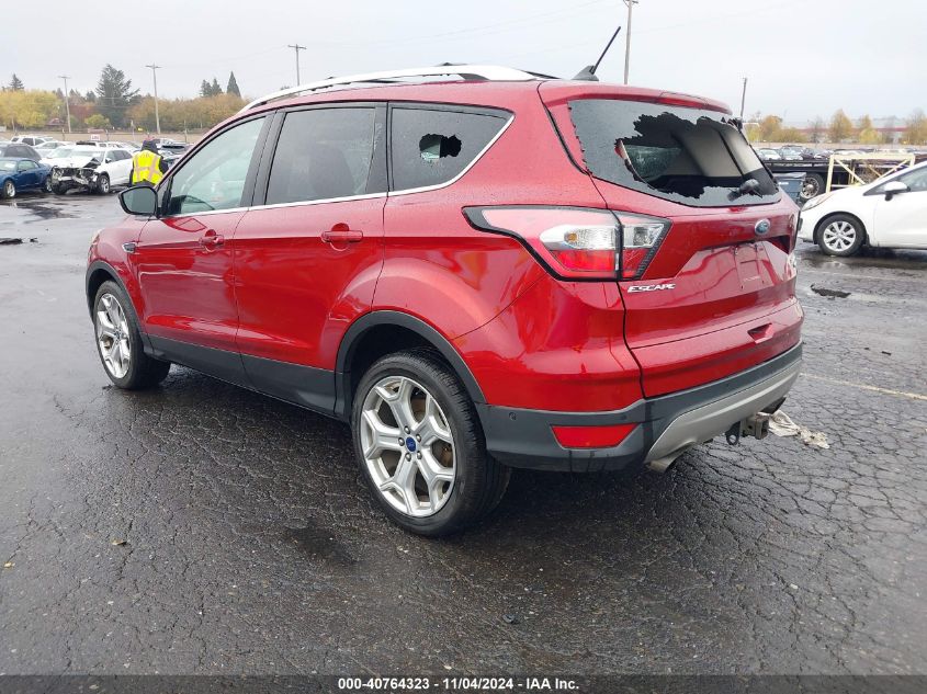 2018 FORD ESCAPE TITANIUM - 1FMCU9J97JUA86903