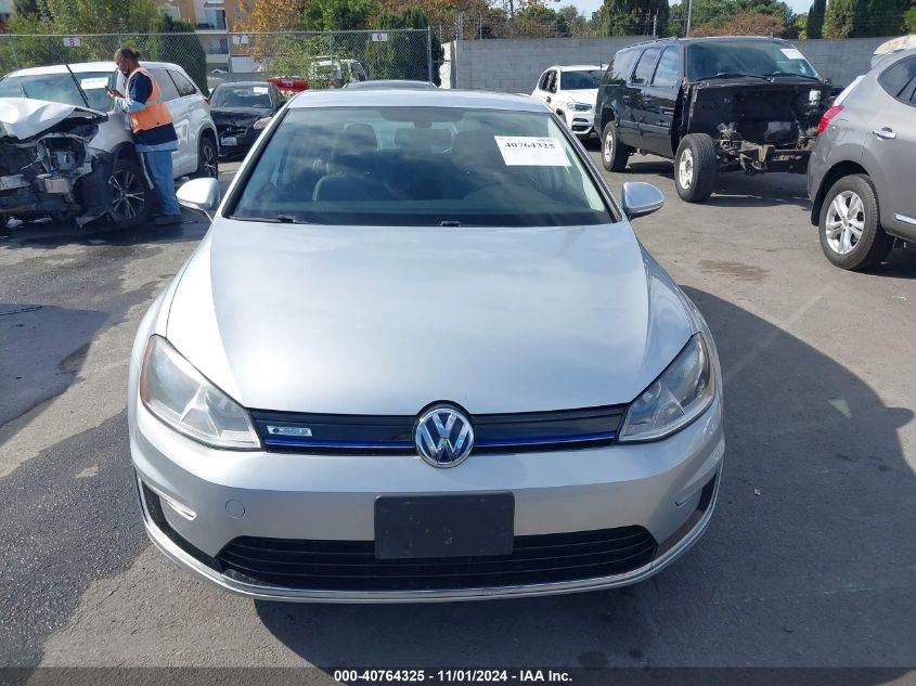2016 VOLKSWAGEN E-GOLF SE WVWKP7AU8GW914258