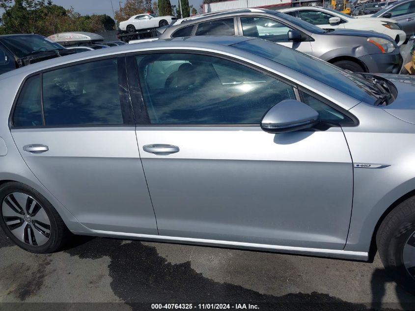 2016 VOLKSWAGEN E-GOLF SE WVWKP7AU8GW914258