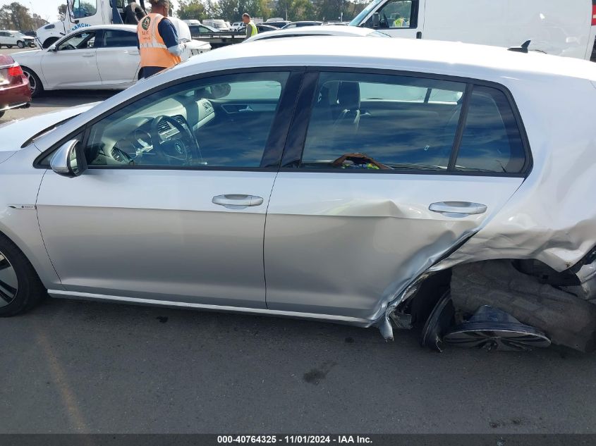 2016 VOLKSWAGEN E-GOLF SE WVWKP7AU8GW914258