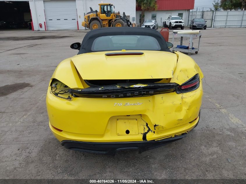 2019 Porsche 718 Boxster VIN: WP0CA2A87KS210144 Lot: 40764326