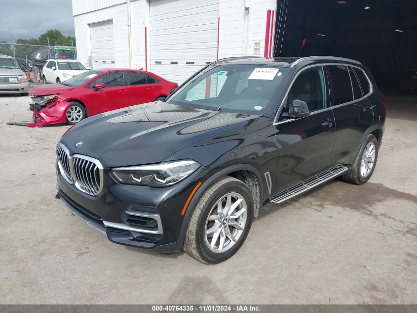 VIN 5UXCR6C08N9L77503 2022 BMW X5, Xdrive40I no.2