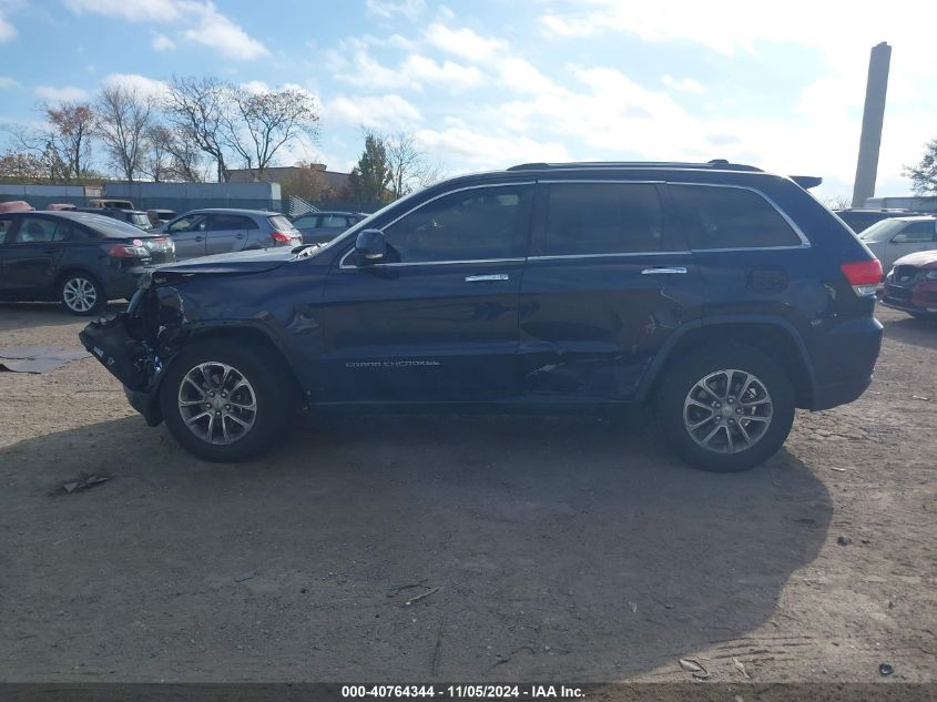 2014 Jeep Grand Cherokee Limited VIN: 1C4RJFBGXEC479244 Lot: 40764344