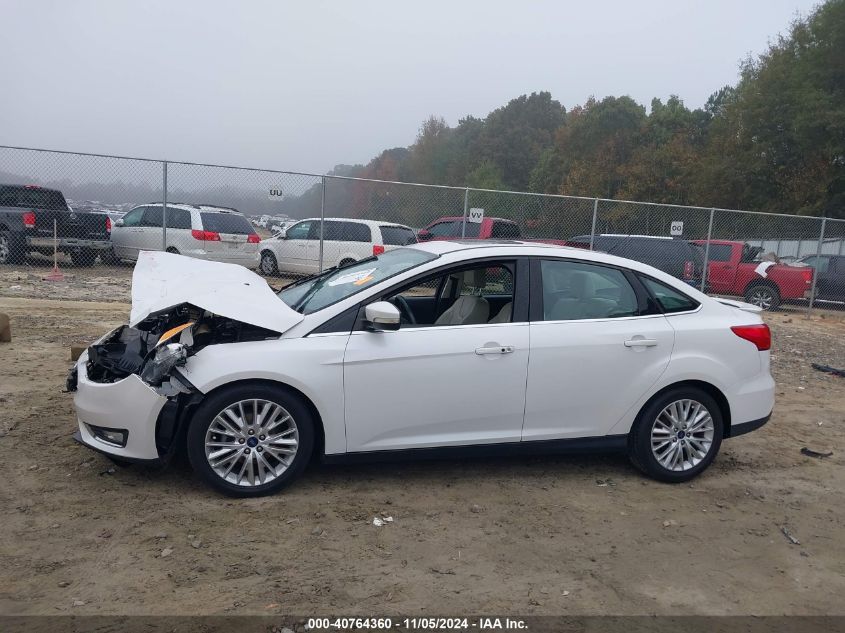 2017 Ford Focus Titanium VIN: 1FADP3J28HL287473 Lot: 40764360