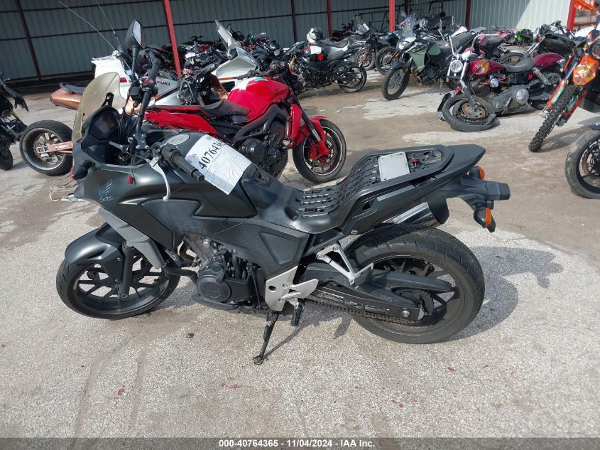 2015 Honda Cb500 X VIN: MLHPC4668F5200433 Lot: 40764365