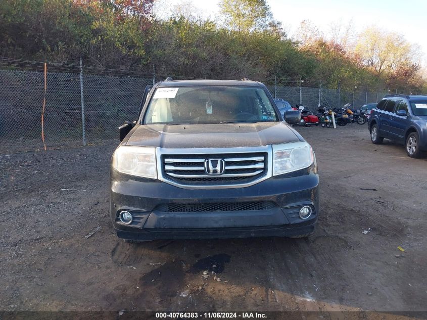 2013 Honda Pilot Touring VIN: 5FNYF4H93DB058073 Lot: 40764383