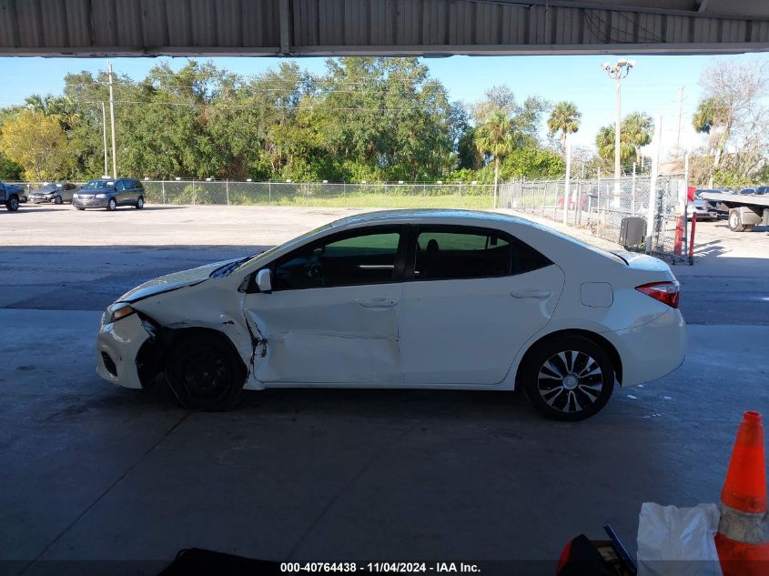 2014 Toyota Corolla Le VIN: 2T1BURHE7EC174310 Lot: 40764438