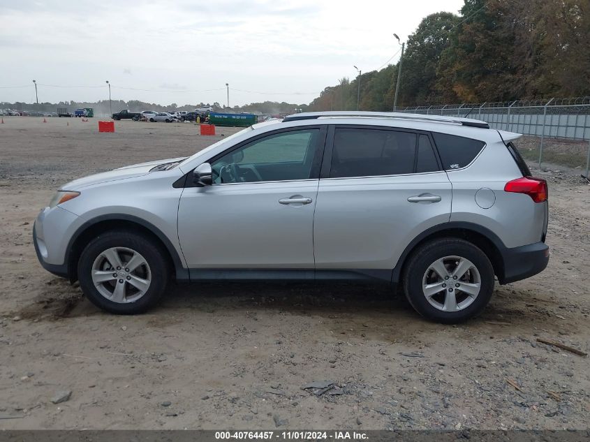 2014 Toyota Rav4 Xle VIN: 2T3WFREVXEW098751 Lot: 40764457