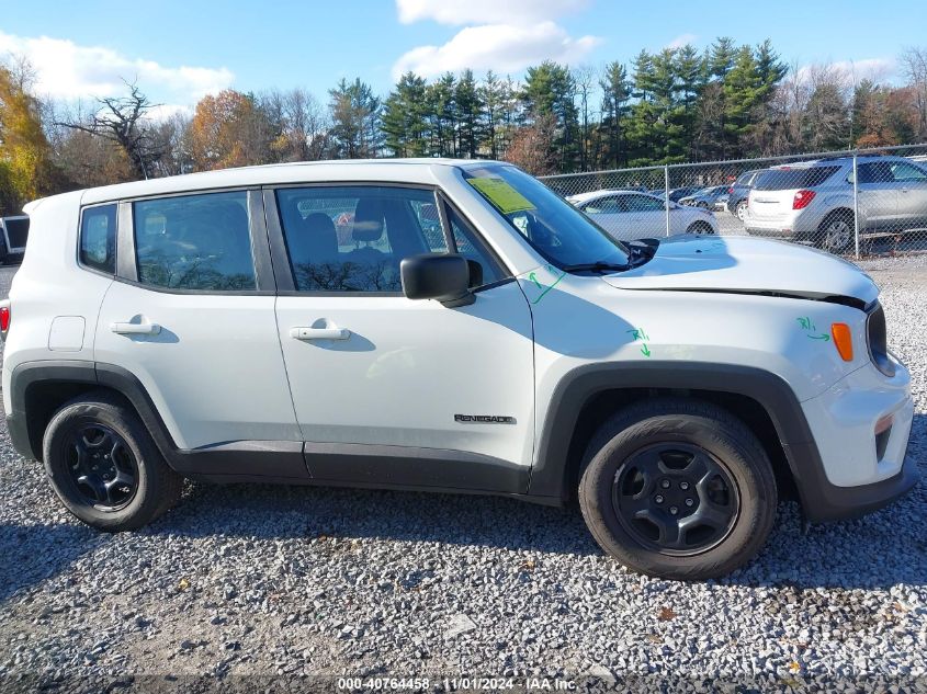 2020 Jeep Renegade Sport Fwd VIN: ZACNJAAB8LPL76272 Lot: 40764458