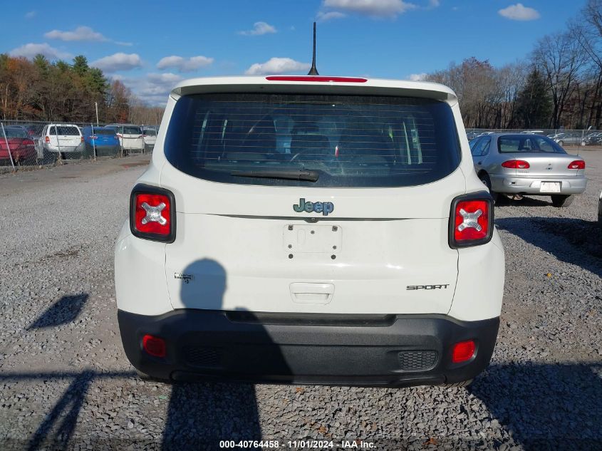 2020 Jeep Renegade Sport Fwd VIN: ZACNJAAB8LPL76272 Lot: 40764458