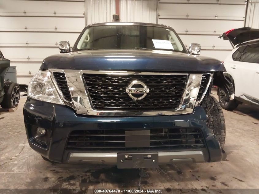 2019 Nissan Armada Sl VIN: JN8AY2NCXK9581523 Lot: 40764470