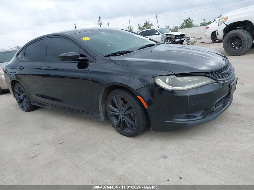 VIN 1C3CCCBG1FN546046 2015 Chrysler 200, S no.1