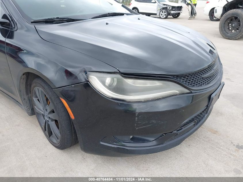 2015 Chrysler 200 S VIN: 1C3CCCBG1FN546046 Lot: 40764484