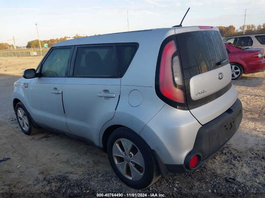 2016 Kia Soul VIN: KNDJN2A2XG7843626 Lot: 40764490