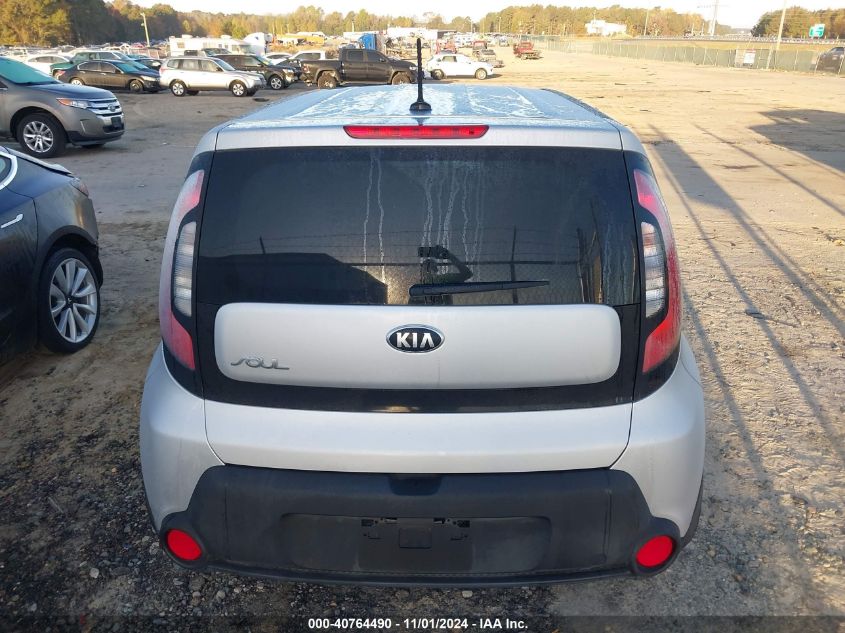 2016 Kia Soul VIN: KNDJN2A2XG7843626 Lot: 40764490