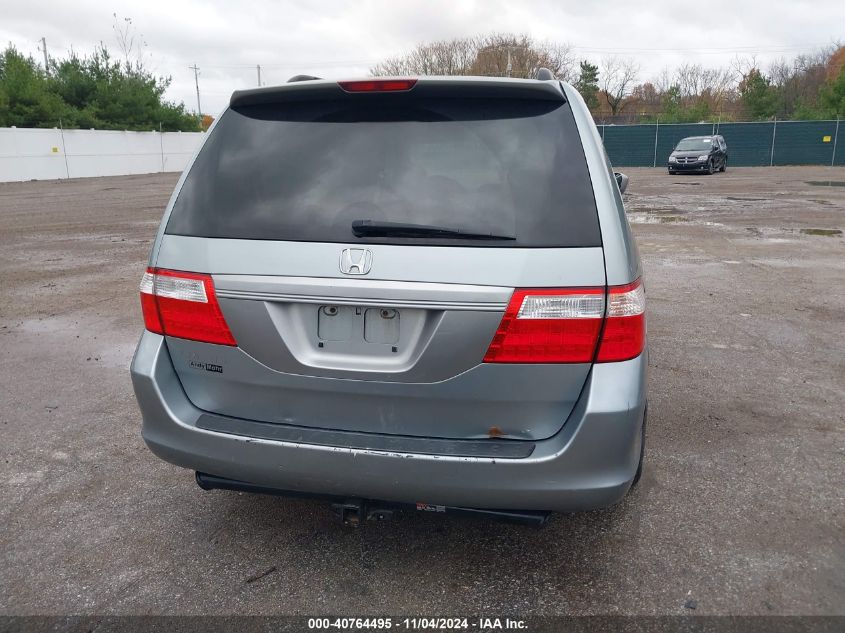 2007 Honda Odyssey Ex-L VIN: 5FNRL38697B049783 Lot: 40764495