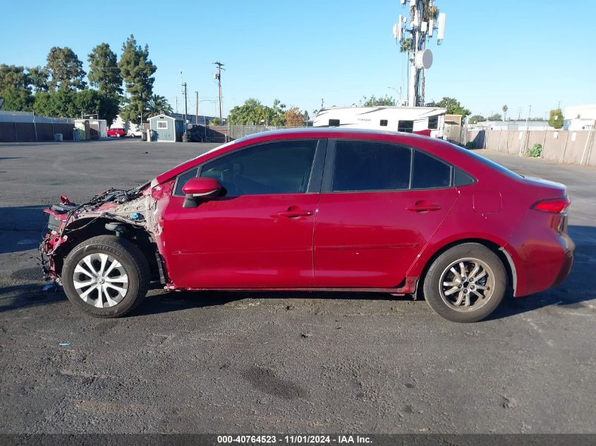 2022 Toyota Corolla Hybrid Le VIN: JTDEAMDE8NJ045060 Lot: 40764523