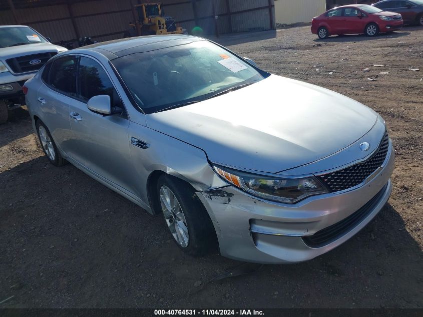 2018 Kia Optima Ex VIN: 5XXGU4L37JG238413 Lot: 40764531