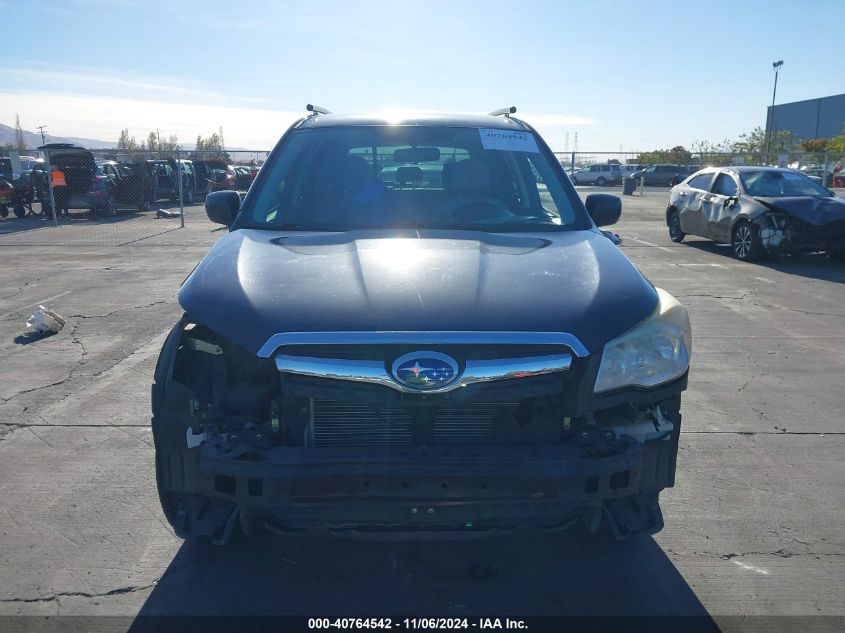 2014 Subaru Forester 2.5I VIN: JF2SJAAC0EH486288 Lot: 40764542