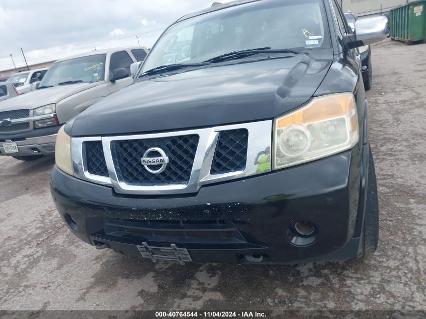 2011 Nissan Armada Platinum VIN: 5N1BA0NF0BN617581 Lot: 40764544