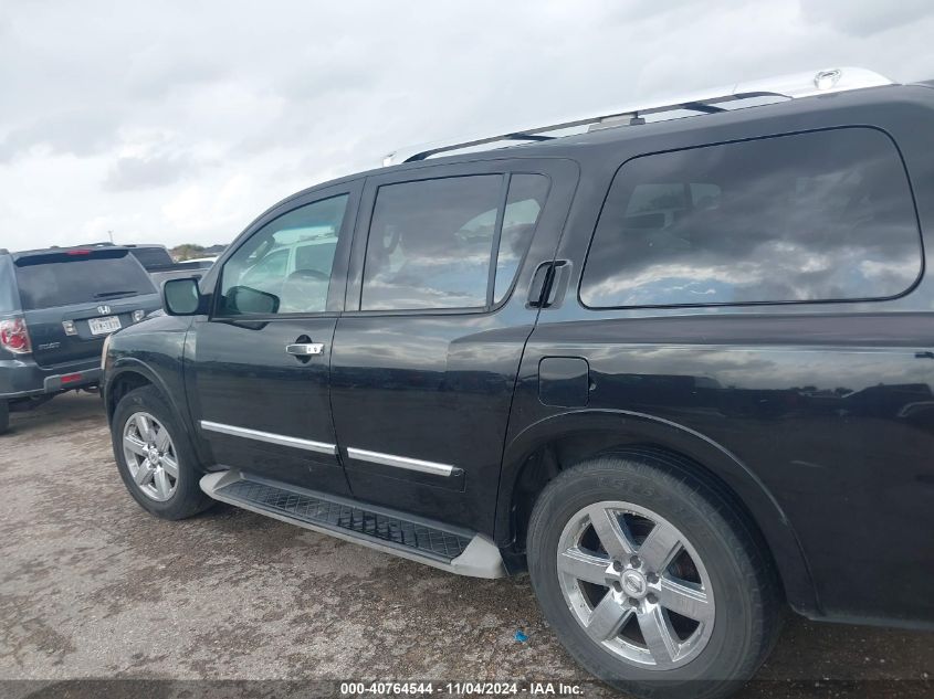 2011 Nissan Armada Platinum VIN: 5N1BA0NF0BN617581 Lot: 40764544