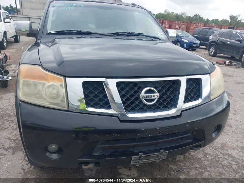 2011 Nissan Armada Platinum VIN: 5N1BA0NF0BN617581 Lot: 40764544