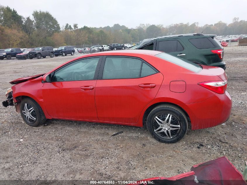 2016 TOYOTA COROLLA LE - 5YFBURHE5GP445531