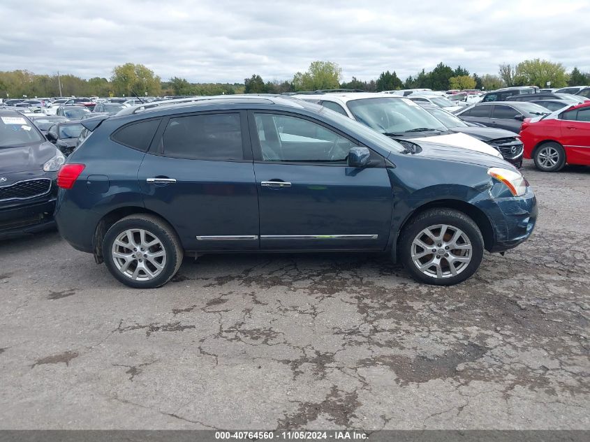 2013 Nissan Rogue Sv W/Sl Pkg VIN: JN8AS5MVXDW604339 Lot: 40764560